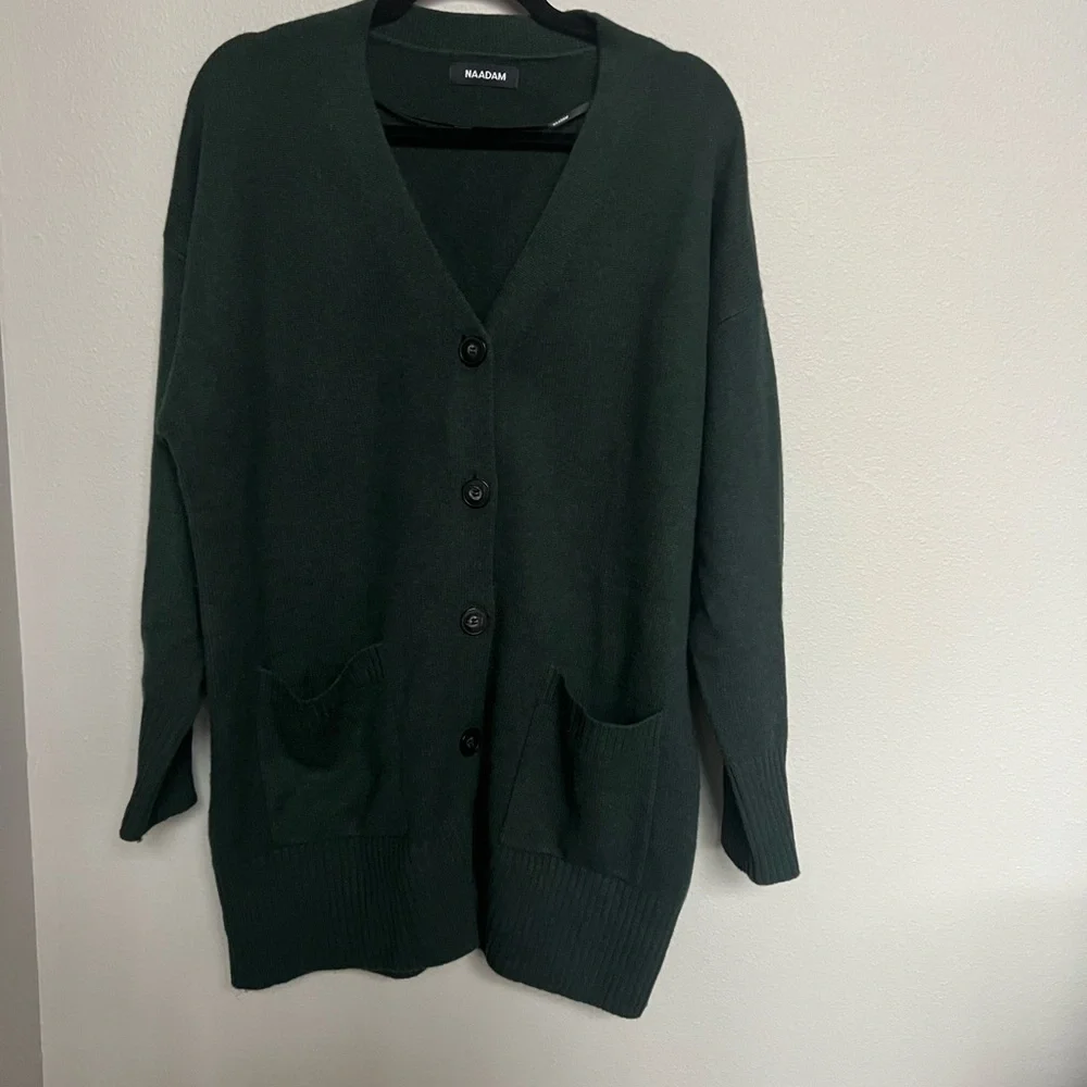 NAADAM Luxe Grandpa Cardigan - Picture 4 of 9